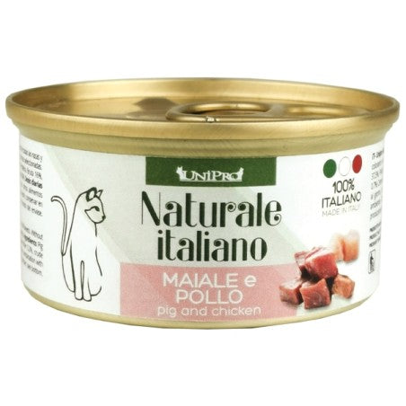 Unipro naturale maiale e pollo 85 gr Unipro naturale maiale e pollo 85 gr